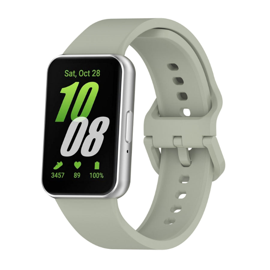 Silicone Galaxy Fit3 Strap - Celadon Green