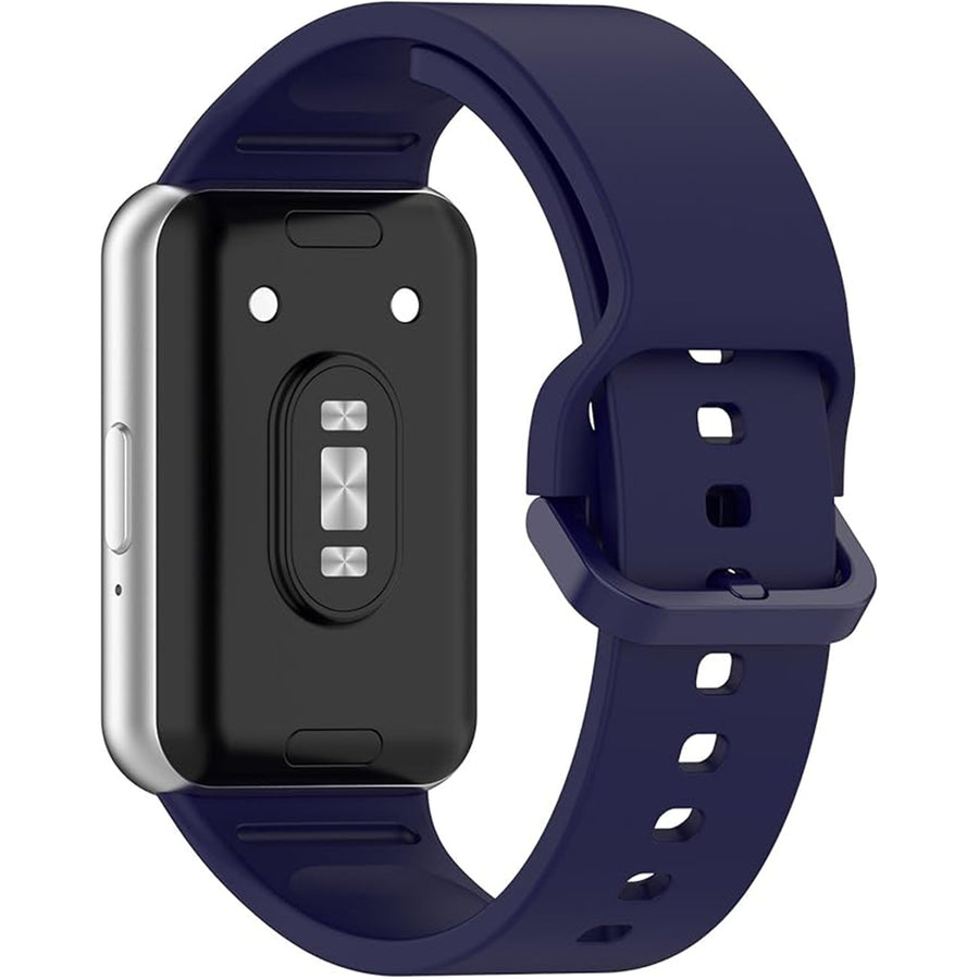 Silicone Galaxy Fit3 Strap - Navy Blue