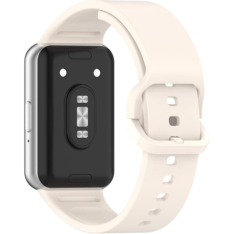Silicone Galaxy Fit3 Strap - Ivory