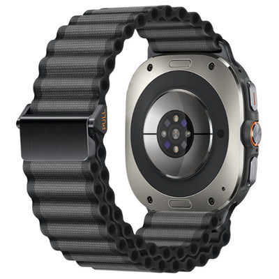 Nylon Galaxy Watch Ultra Strap - Dark Grey