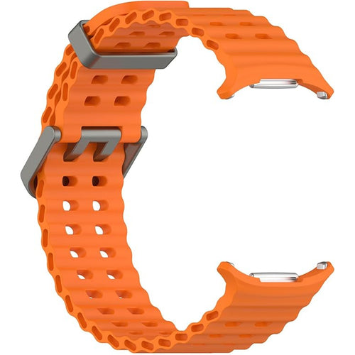 Silicone Galaxy Watch Ultra Strap - Orange