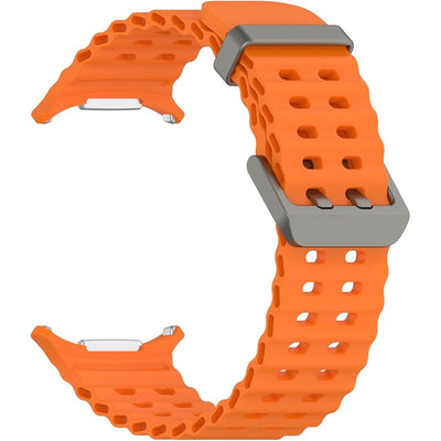 Silicone Galaxy Watch Ultra Strap - Orange