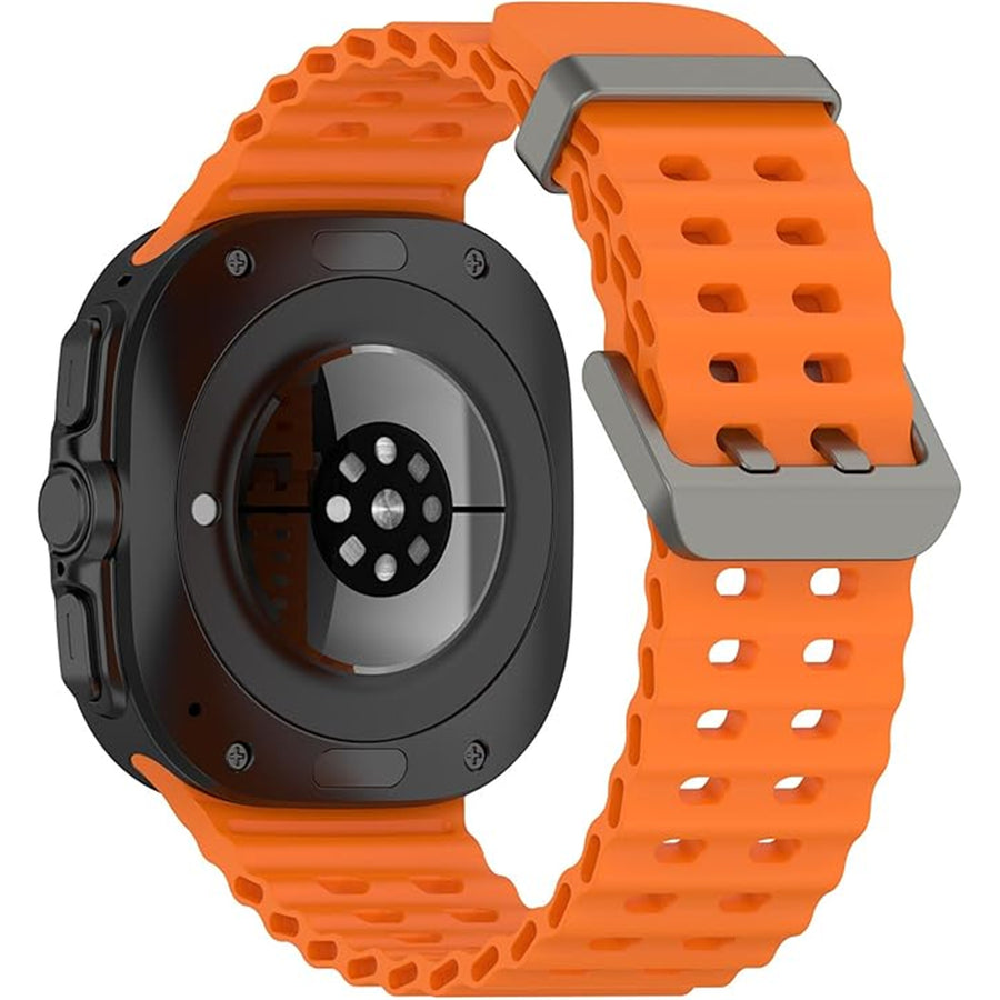 Silicone Galaxy Watch Ultra Strap - Orange