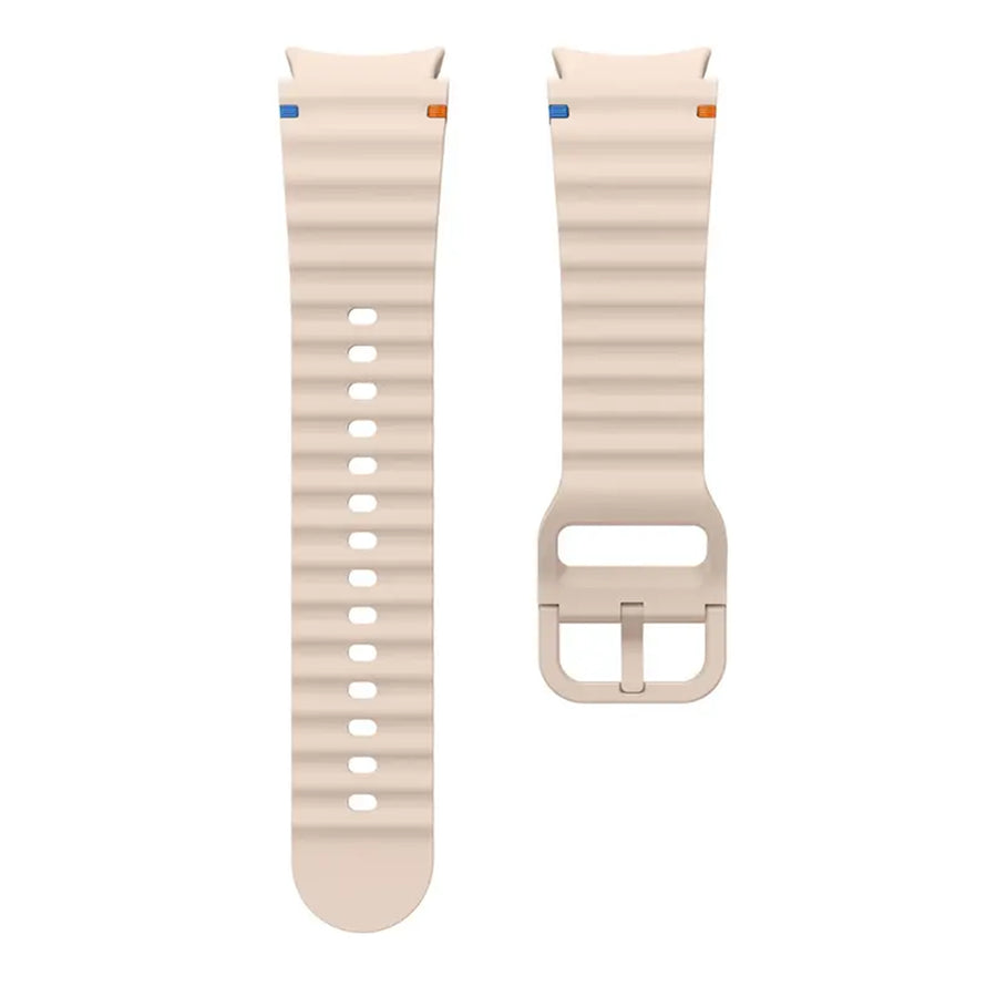 Silicone WTAGEN0132 Silicone Galaxy Watch7 Strap 20mm (S/M) - Pink Compatible with Galaxy Watch6 / 5 / 4 Series