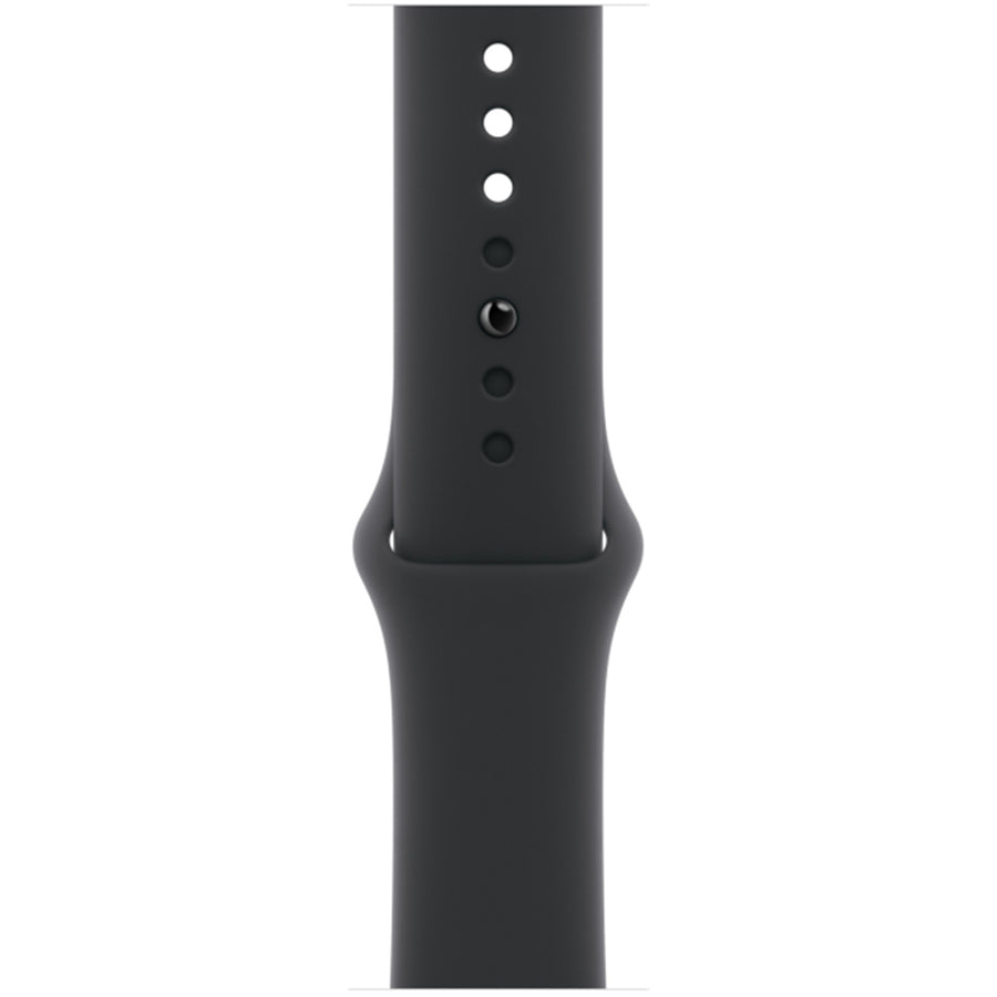 42mm/41mm/40mm/38mm - Black Silicone Sport Band for Apple Watch, includes S/M and M/L bands - Compatible with Apple Watch Series 11/10/9/8/7/6/SE/5/4/3/2/1/SE