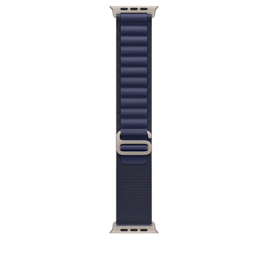 49mm/46mm/45mm/44mm - Navy Blue Nylon Strap for Apple Watch , Compatible with Apple Watch Ultra 1/2/3, Series 11/10/9/8/7/6/SE/5/4/3/2/1