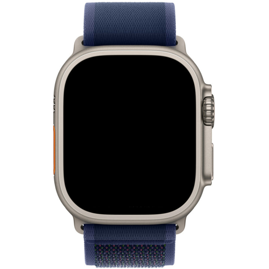 42mm/41mm/40mm/38mm - Midnight Blue Nylon Sport Strap for Apple Watch - Compatible with Apple Watch Series 11/10/9/8/7/6/SE/5/4/3/2/1/SE