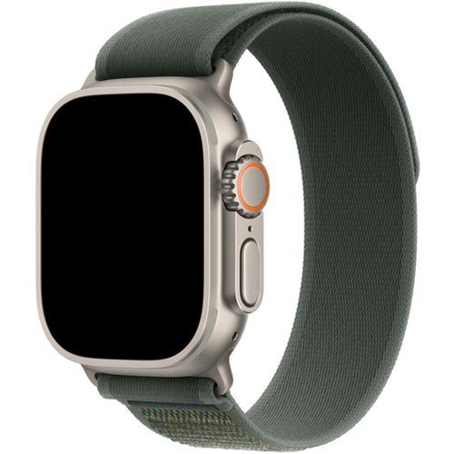 42mm/41mm/40mm/38mm - Dark Green Nylon Sport Strap for Apple Watch - Compatible with Apple Watch Series 11/10/9/8/7/6/SE/5/4/3/2/1/SE