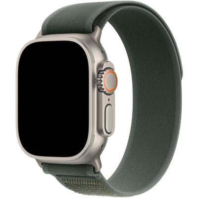 42mm/41mm/40mm/38mm - Dark Green Nylon Sport Strap for Apple Watch - Compatible with Apple Watch Series 11/10/9/8/7/6/SE/5/4/3/2/1/SE