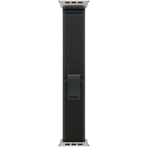 42mm/41mm/40mm/38mm - Black Nylon Sport Strap for Apple Watch, Compatible with Apple Watch Series 11/10/9/8/7/6/SE/5/4/3/2/1/SE