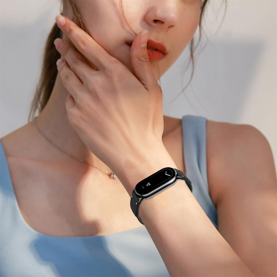 Fabric Strap for Xiaomi Smart Band 10 / 9 / 8 - Black