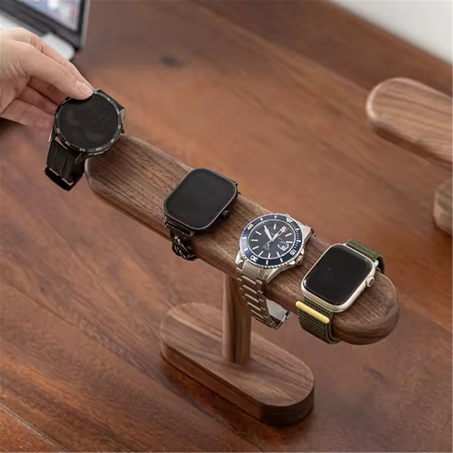 Wooden SmartWatch/Watch Organizer Holder (Watch Not Included) - Dimension 26cm(L)*13cm(W)*9.5cm(H)