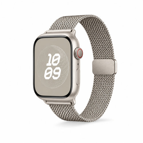 49mm/46mm/45mm/44mm - Startlight Stainless Steel Magnetic Strap for Apple Watch - Compatible with Apple Watch Ultra 1/2/3, Series 11/10/9/8/7/6/SE/5/4/3/2/1