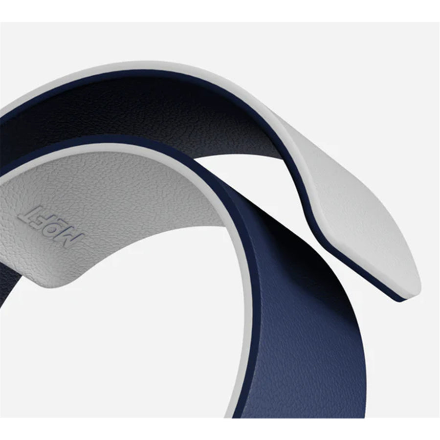 MOFT Apple Watch Band - Silicone - Wade Blue x Echo Gray - 49/46/45/44mm - Compatible with Apple Watch Ultra 1/2/3, Series 11/10/9/8/7/6/SE/5/4/3/2/1