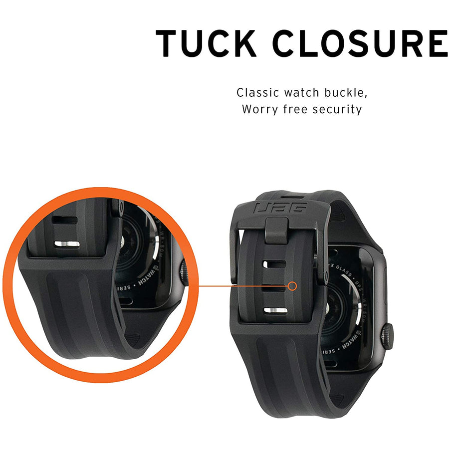 191498114040 - UAG Scout Strap - Apple Watch (40-42mm) - Black