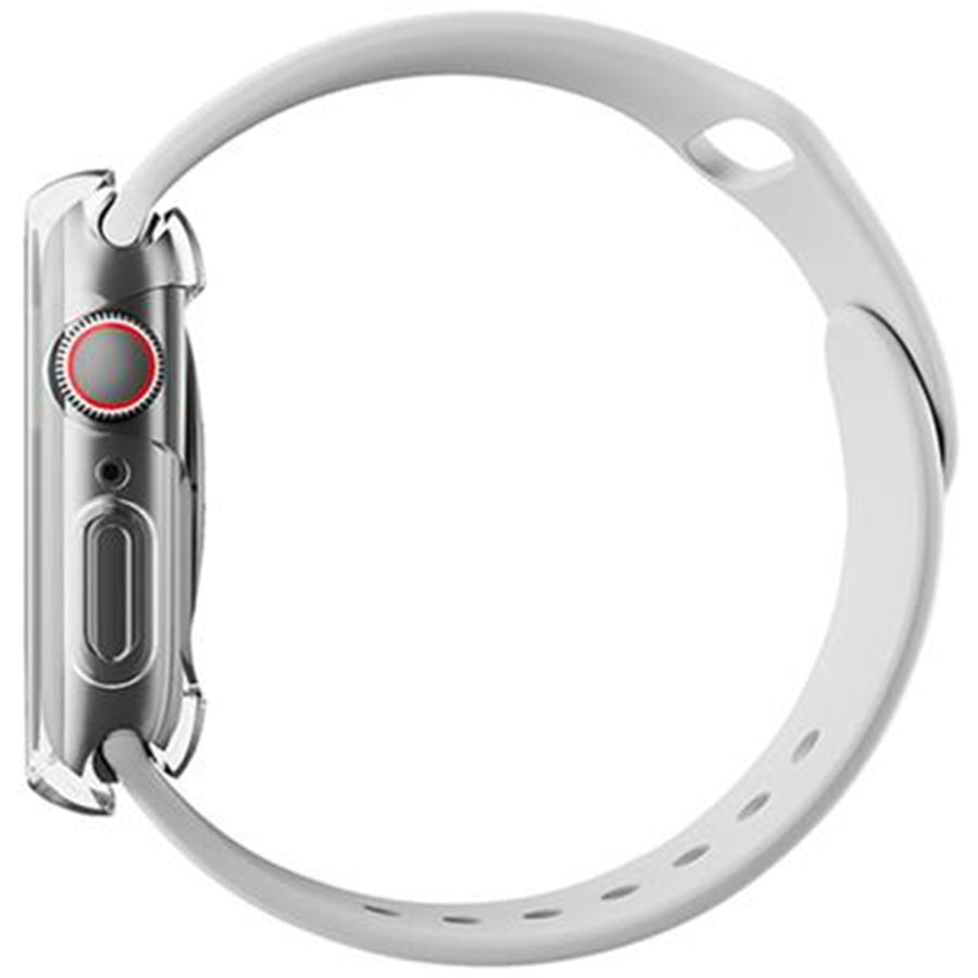 Uniq Apple Watch Series SE 3 / SE 2 (40mm) Garde Watch Protective Case - Clear - Slim hybrid - Co-moulded with 4H anti scratch - Screen Protection - High sensitive touch screen panel