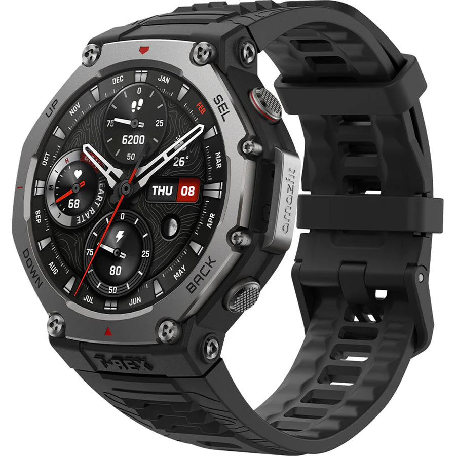 Amazfit  T-Rex 3 Rugged Smart Watch - Onyx