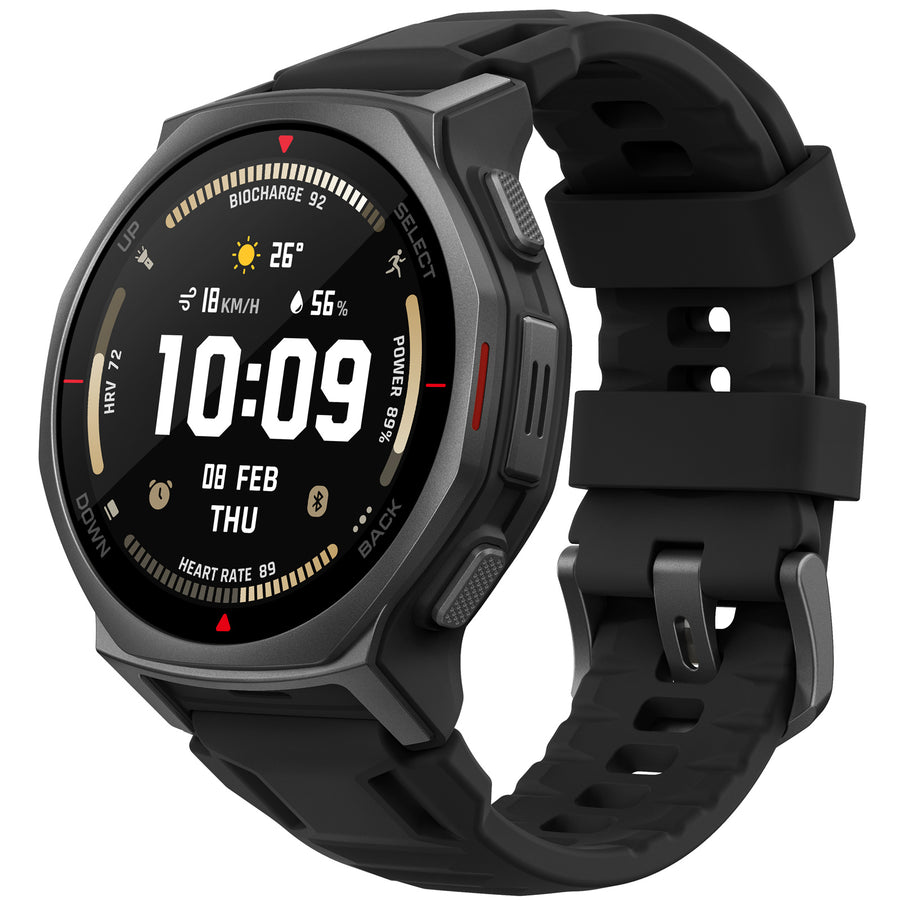Amazfit  T-Rex 3 Pro  Rugged Smart Watch - Black