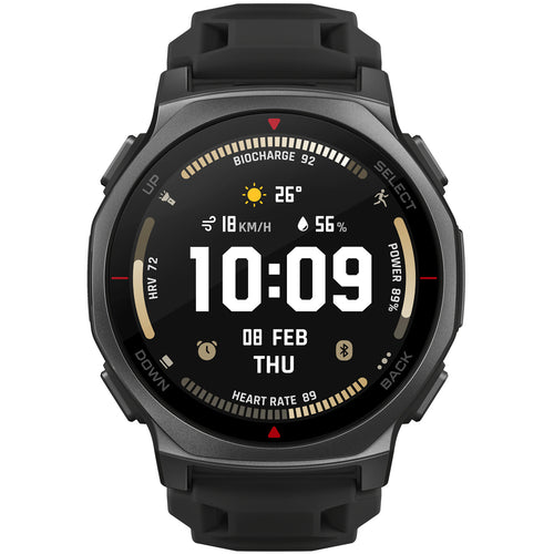 Amazfit  T-Rex 3 Pro  Rugged Smart Watch - Black