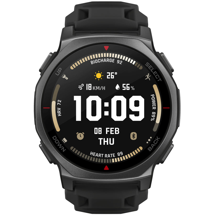 Amazfit  T-Rex 3 Pro  Rugged Smart Watch - Black