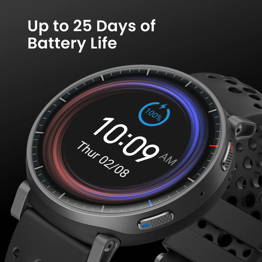 Amazfit  Active Max  Smart Watch - Black
