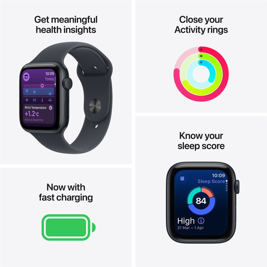 Apple MEH54X/A - WATCH SE 3 40 S AL S SB ML GPS