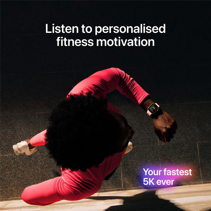 MF8A4X/A - Apple Watch Series 11GPS + Cellular 42mm Space Grey Aluminium Case with Black Sport Band