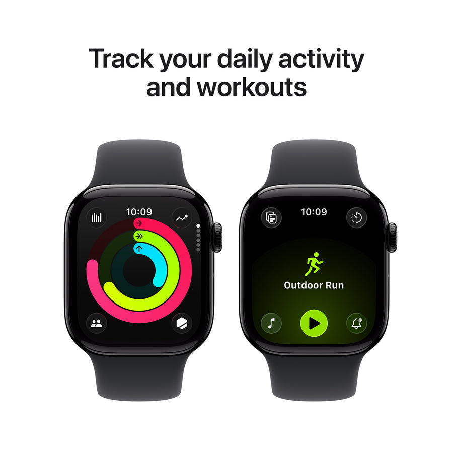 MF8P4X/A - Apple Watch Series 11GPS + Cellular 42mmNatural Titanium Case with Natural Milanese Loop