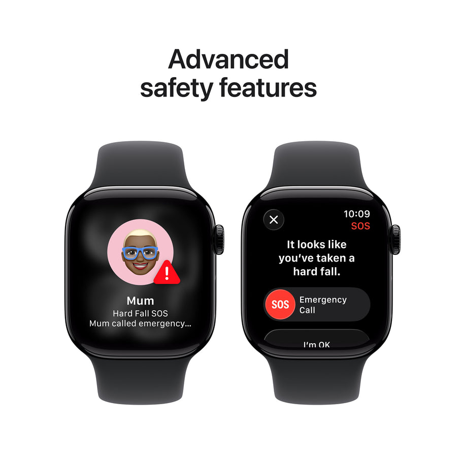 MF8P4X/A - Apple Watch Series 11GPS + Cellular 42mmNatural Titanium Case with Natural Milanese Loop