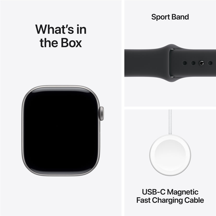 Apple MEV44X/A - WATCH 11 46 SG AL BK SB ML GPS