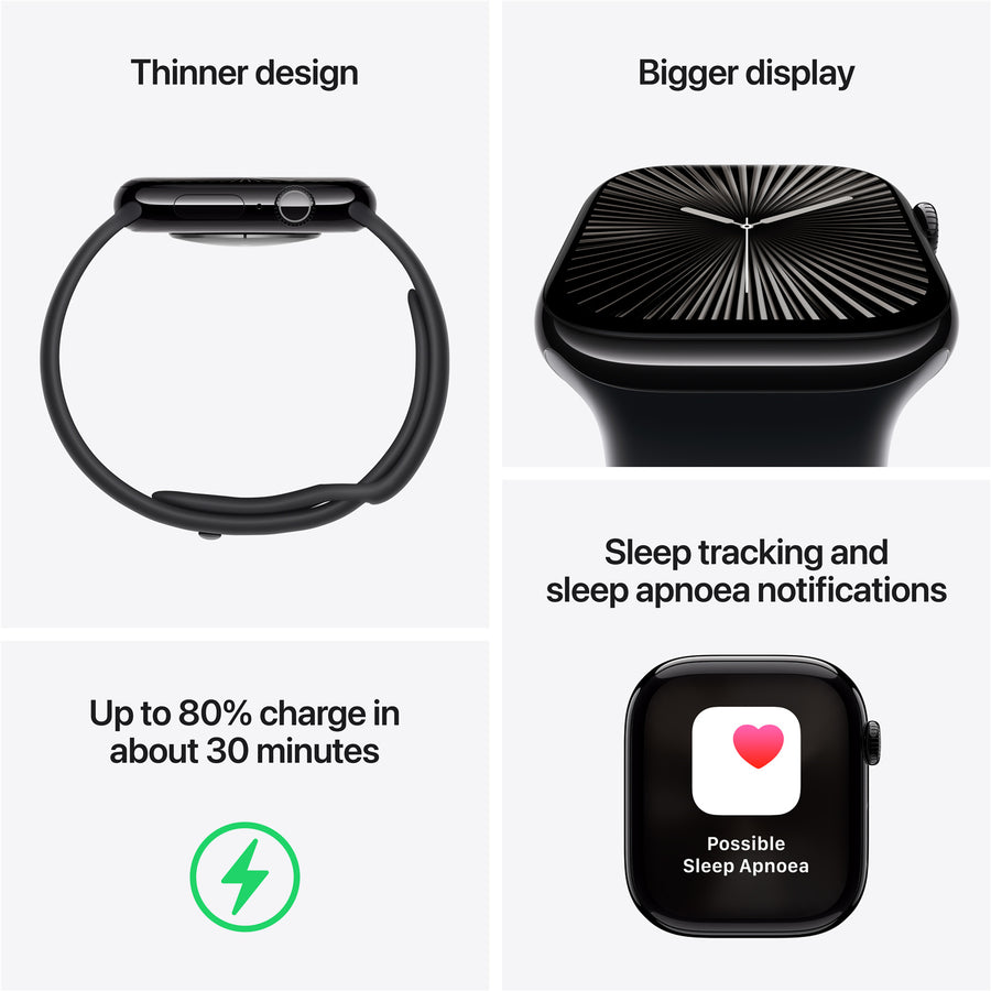 Apple MWXD3ZP/A - WATCH 10 42 NT TI SG SB SM CEL
