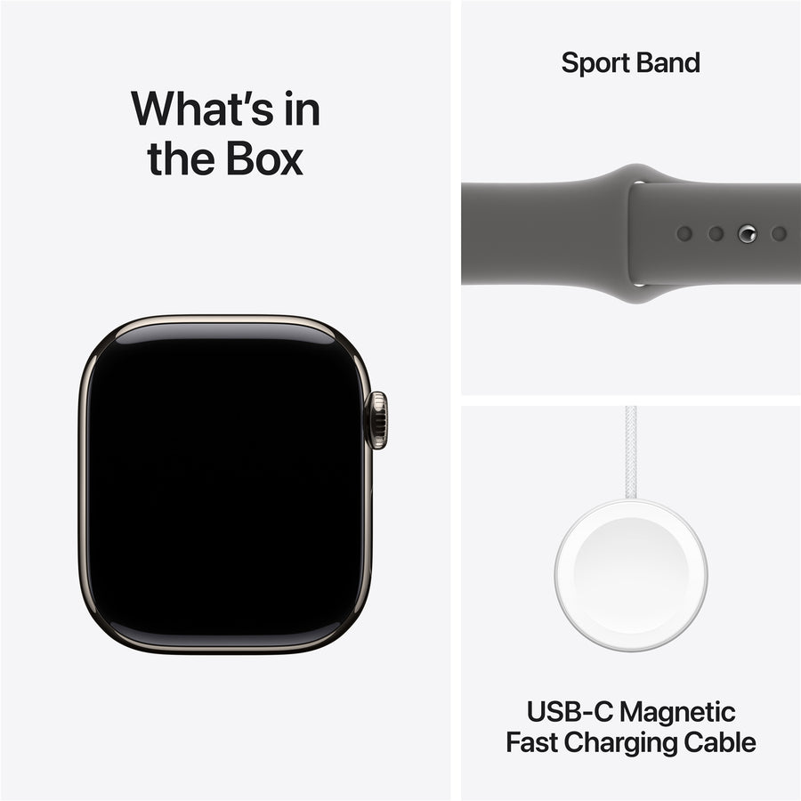 Apple MWXD3ZP/A - WATCH 10 42 NT TI SG SB SM CEL