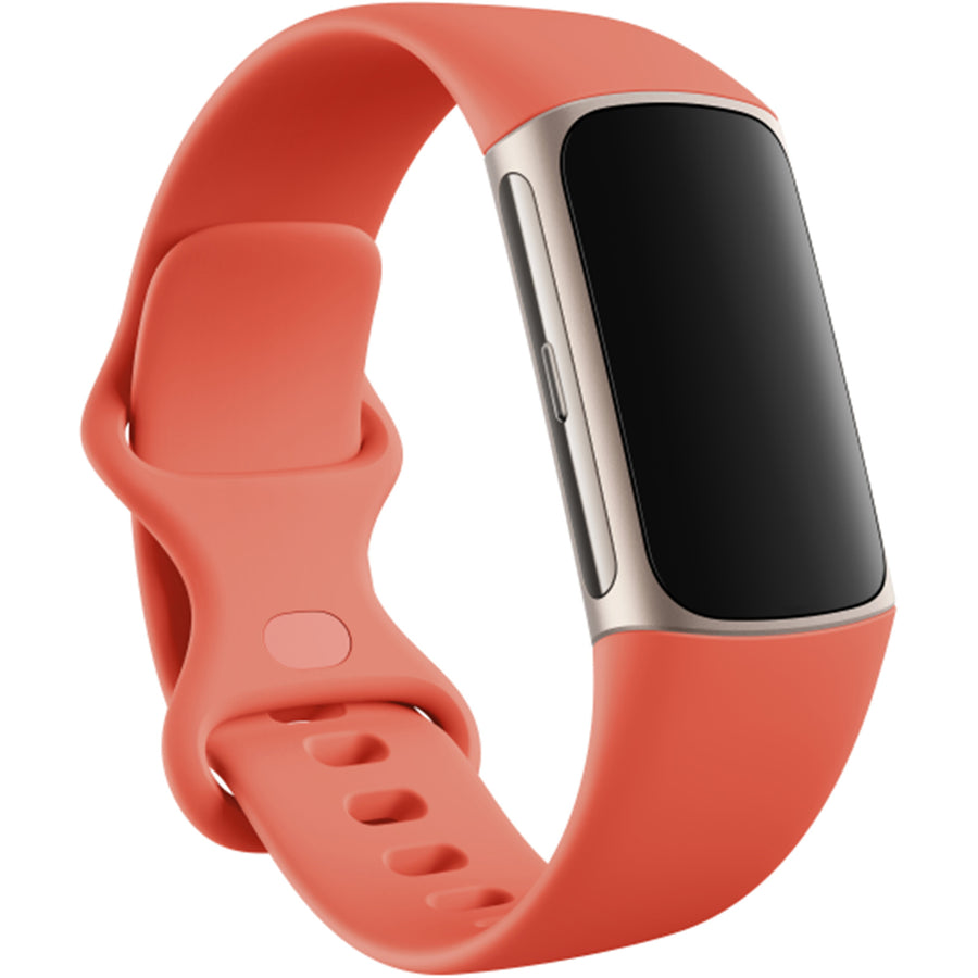 Fitbit Charge 6   Fitness Tracker - Gold / Coral