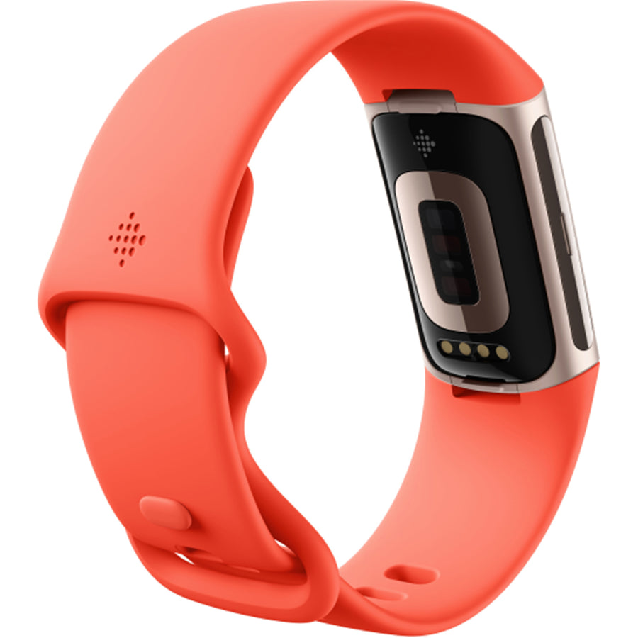 Fitbit Charge 6   Fitness Tracker - Gold / Coral