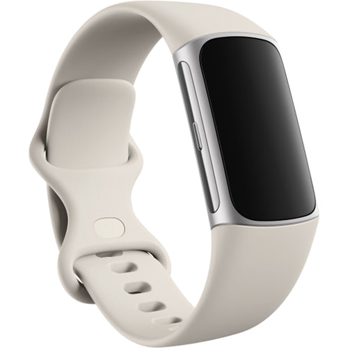 Fitbit Charge 6   Fitness Tracker - Silver / White