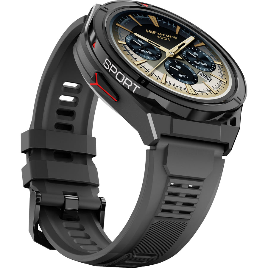 HiFuture Active   Smart Watch - Black/Red