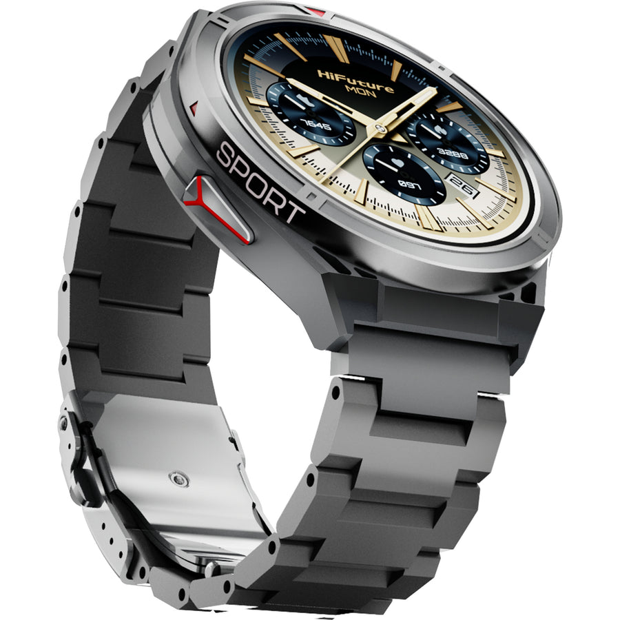 ACTIVE-TI - HiFuture ACTIVE Smartwatch Titanium