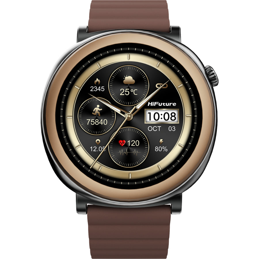 HiFuture Aurora   Smart Watch - Brown