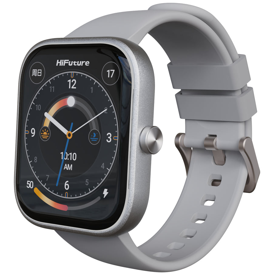 LUME-SLGRY - HiFuture LUME Smartwatch Silver Grey