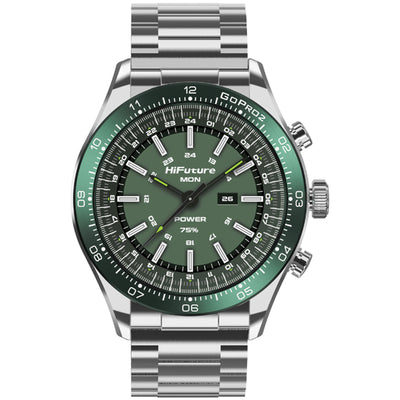 HiFuture GO PRO2 Smartwatch Silver Green