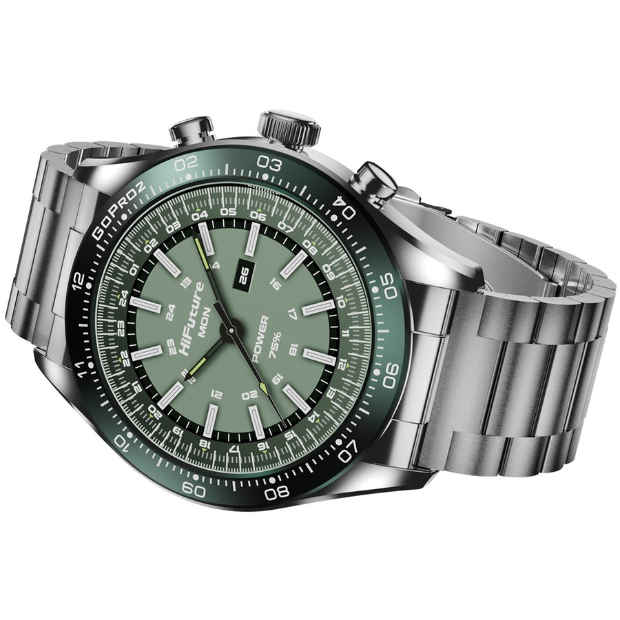 HiFuture GO PRO2 Smartwatch Silver Green