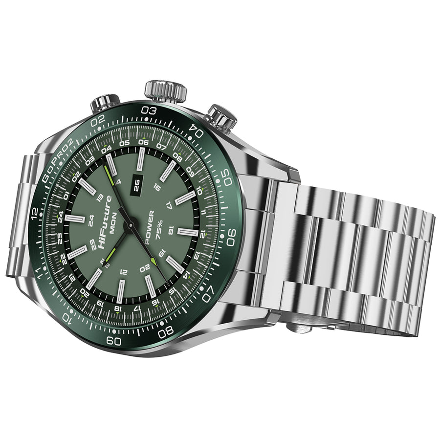HiFuture GO PRO2 Smartwatch Silver Green