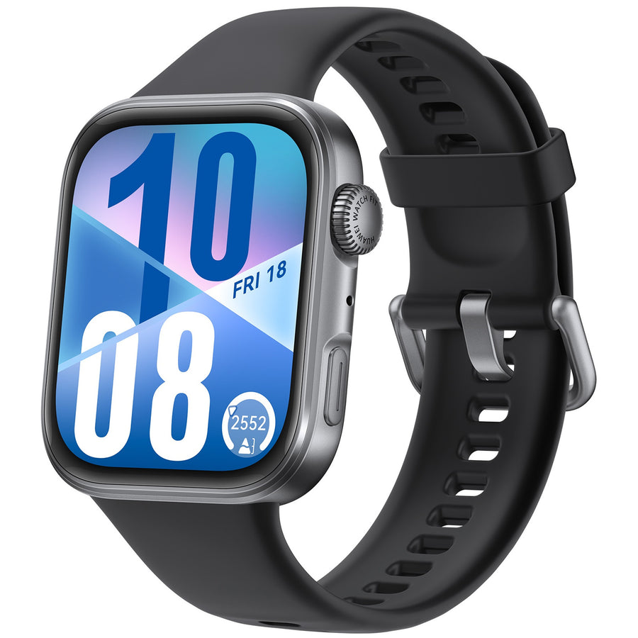 Huawei Watch FIT 4  Smart Watch - Black with Flouroelastomer Strap