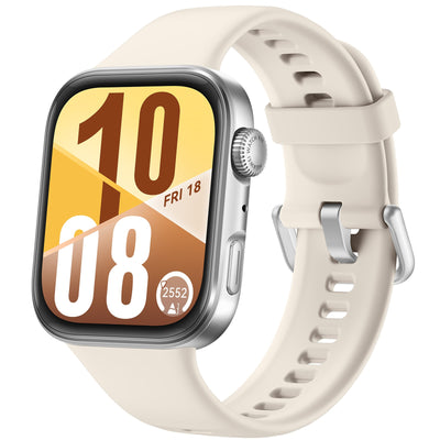 Huawei Watch FIT 4  Smart Watch - White with Flouroelastomer Strap
