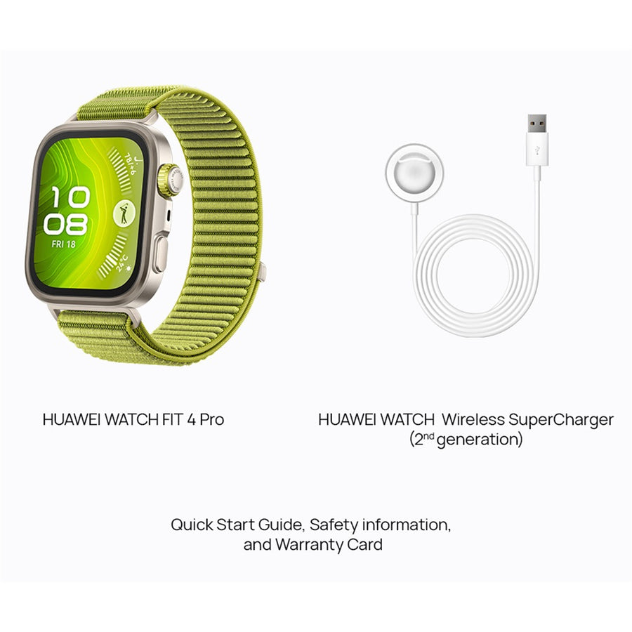 55020FAD - Huawei Watch Fit 4 Pro - Green