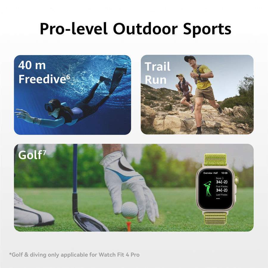 55020FAD - Huawei Watch Fit 4 Pro - Green