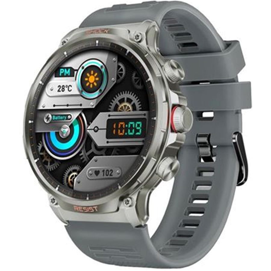 Promate XWATCH-R20.SLV 1.85" IP67 Fitness Tracker Smartwatch with BT Calling - Silver