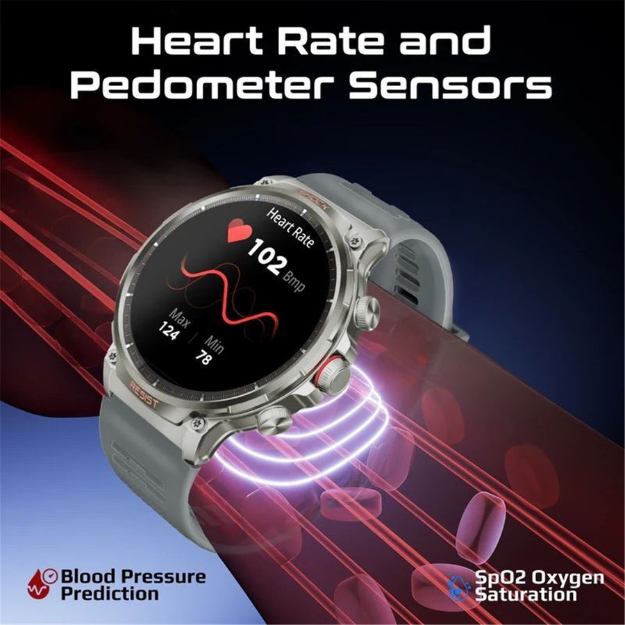 Promate XWATCH-R20.SLV 1.85" IP67 Fitness Tracker Smartwatch with BT Calling - Silver