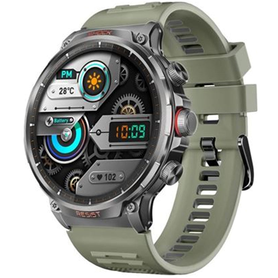 Promate XWATCH-R20.MNG 1.85" IP67 Fitness Tracker Smartwatch with BT Calling - Green