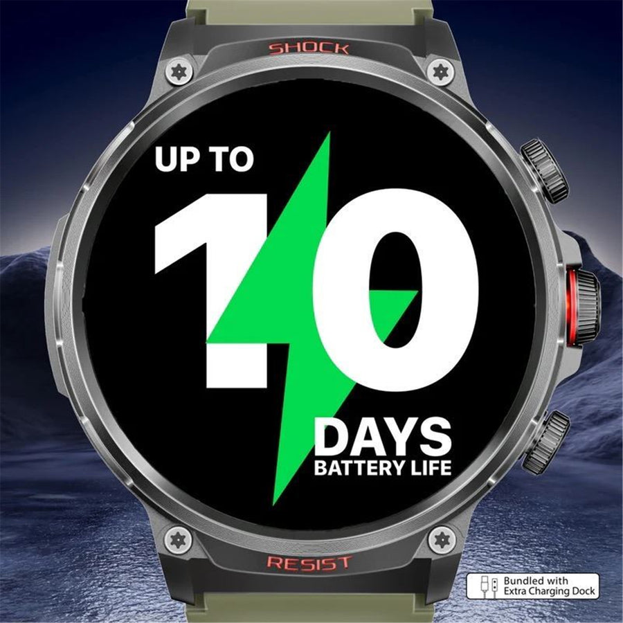 Promate XWATCH-R20.MNG 1.85" IP67 Fitness Tracker Smartwatch with BT Calling - Green